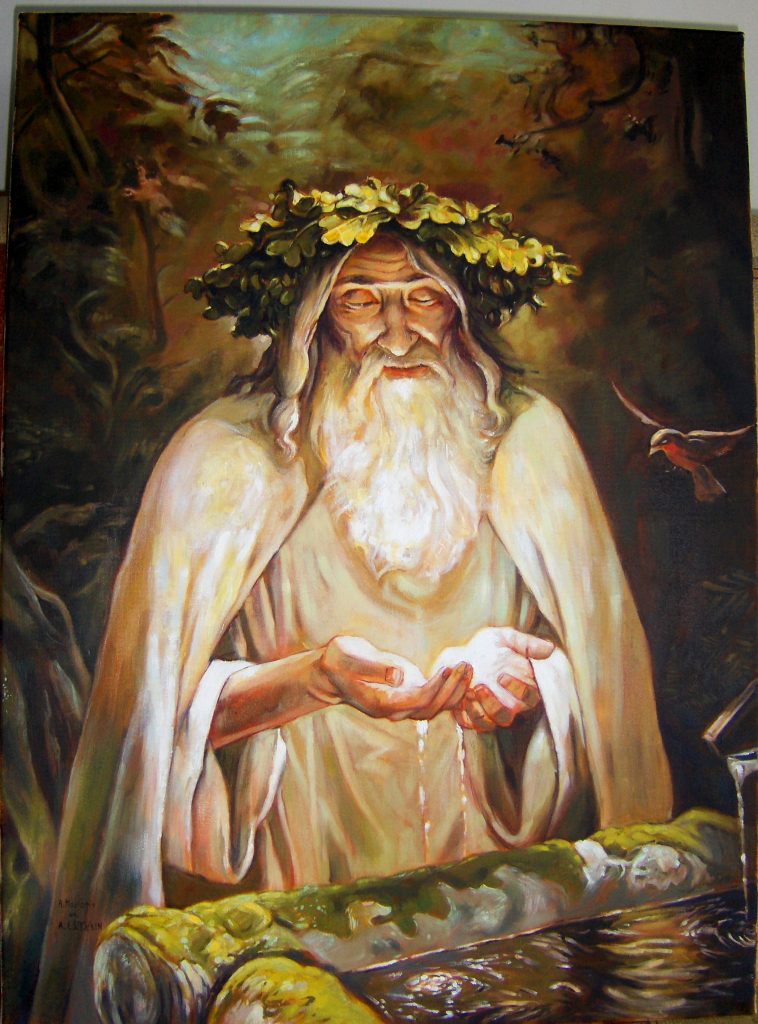 Kopia obrazu  "Źródło" Andrieja Aleksiejewicza Szyszkina