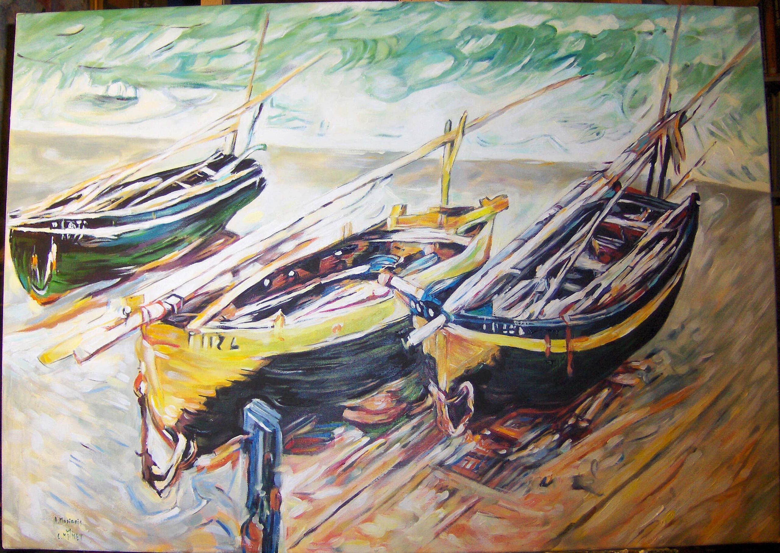 Kopia obrazu Claude Monet 100/70 cm